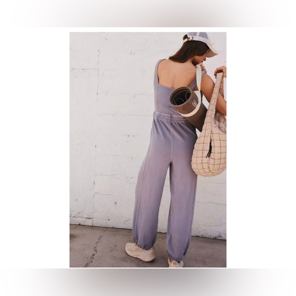 FP Movement by Free People Lavender Jumpsuit - Picture 3 of 4